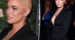 Teddi Mellencamp Debuts Bald Look at Gala Amid Stage 4 Melanoma Battle