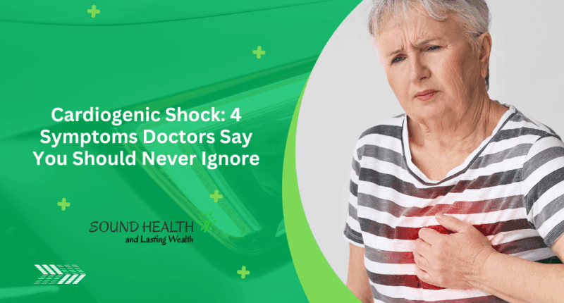 Cardiogenic Shock: 4 Symptoms Doctors Say You Should Never Ignore