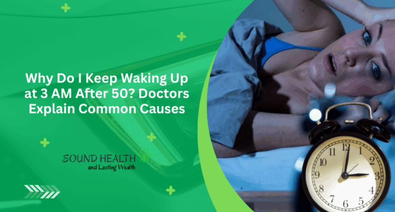 Why Do I Keep Waking Up at 3 AM After 50? Doctors Explain Common Causes