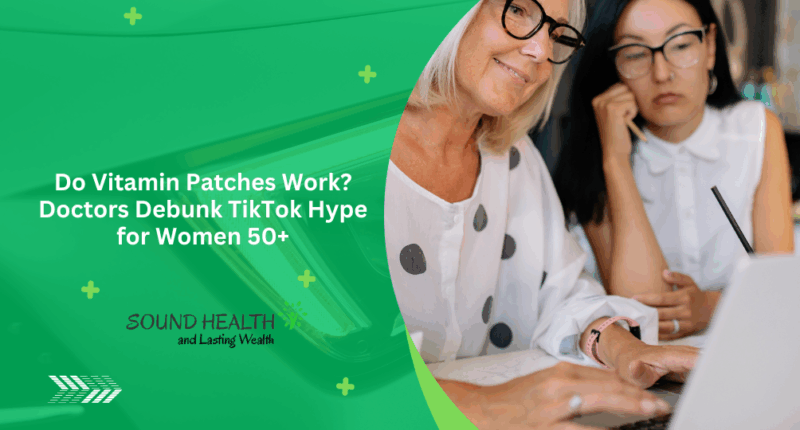 Do Vitamin Patches Work? Doctors Debunk TikTok Hype for Women 50+