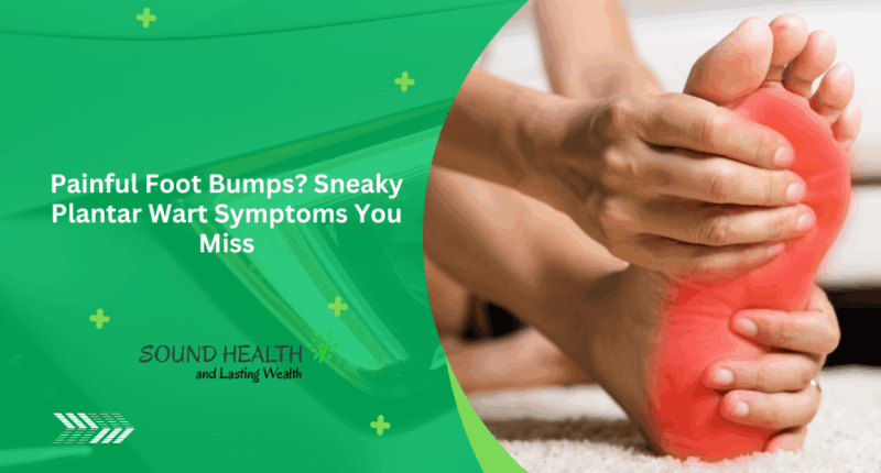 Painful Foot Bumps? Sneaky Plantar Wart Symptoms You Miss