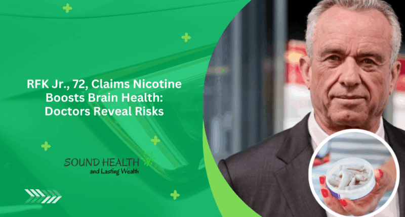 RFK Jr., 72, Claims Nicotine Boosts Brain Health: Doctors Reveal Risks