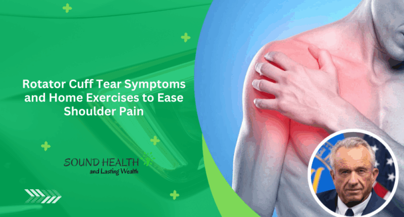 Rotator Cuff Tear Symptoms and Home Exercises to Ease Shoulder Pain