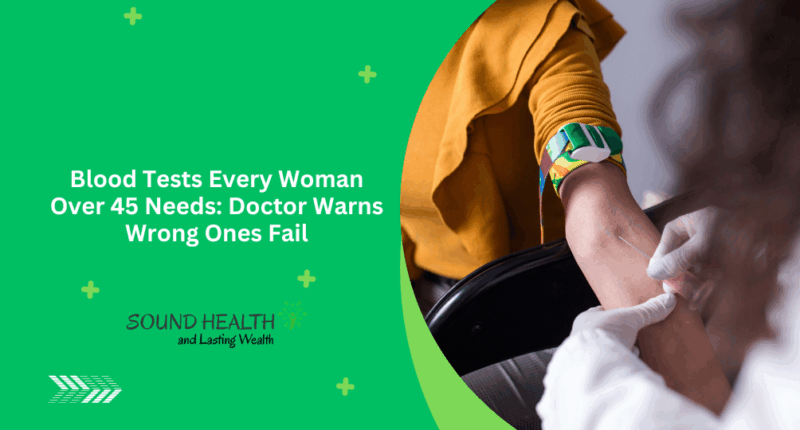 Blood Tests Every Woman Over 45 Needs: Doctor Warns Wrong Ones Fail