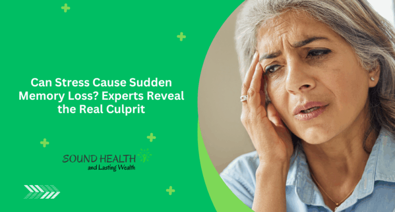 Can Stress Cause Sudden Memory Loss? Experts Reveal the Real Culprit