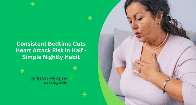 Consistent Bedtime Cuts Heart Attack Risk in Half - Simple Nightly Habit
