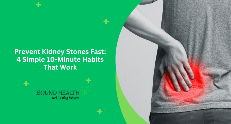 Prevent Kidney Stones Fast: 4 Simple 10-Minute Habits That Work