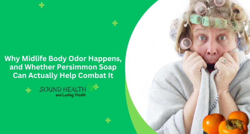 Why Midlife Body Odor Happens, and Whether Persimmon Soap Can Actually Help Combat It